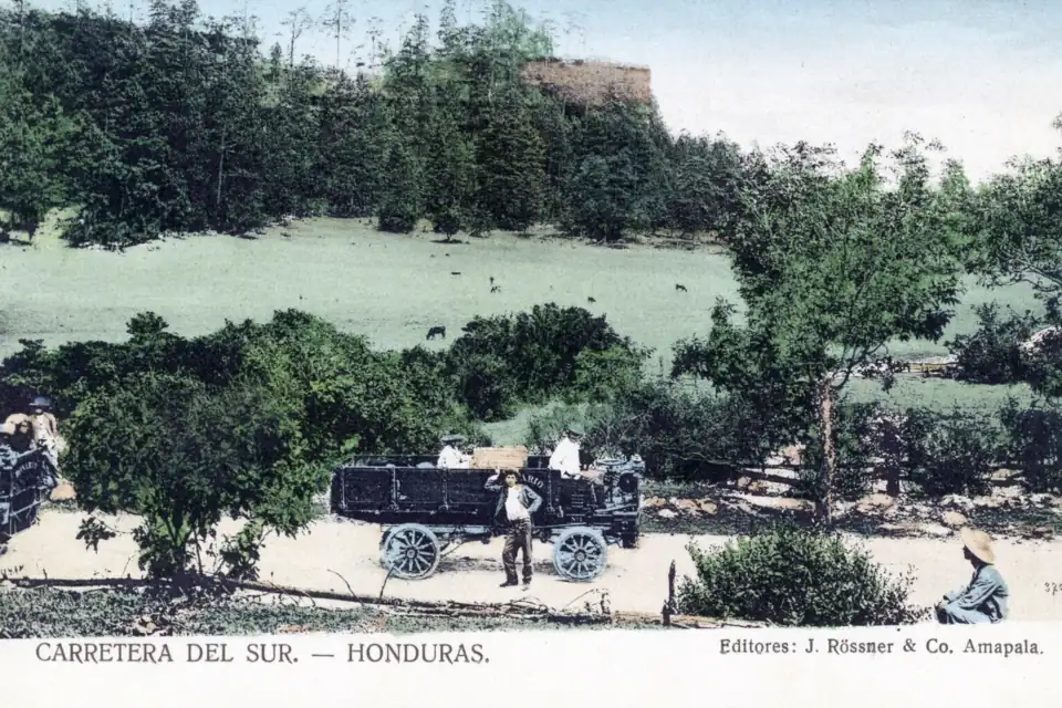 Rocky Patel Cigars: Brand Profile — early twentieth century postcard of the southern highway through Honduran countryside